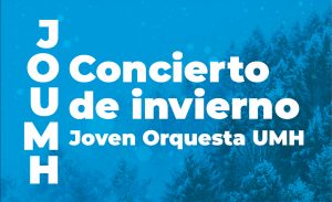 Banner del Concierto de invierno por la Joven Orquesta UMH