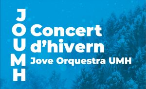 Banner del Concert d'hivern per la Jove Orquestra UMH