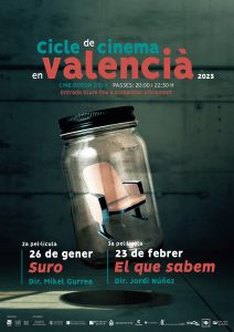 Cartell Cicle de cinema en valencià