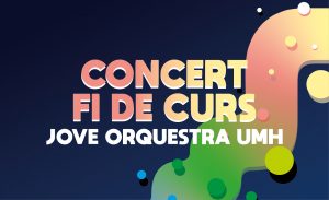 Banner del Concert Fi de curs de la Jove Orquestra UMH