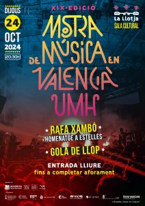 Cartell de la Mostra de Música en Valencià