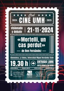 Cartel del Club de Cine UMH