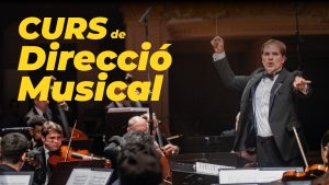 Bàner del curs de direcció musical