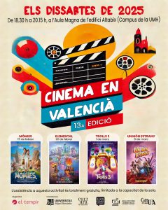 Cartell del cicle de cinema infantil