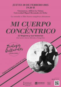 Cartel de «Mi cuerpo concéntrico» 