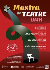 Cartell de la Mostra de Teatre UMH