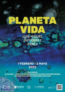 Cartel de la exposición Planeta Vida