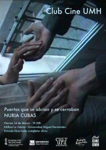 Cartel del Club Cine UMH Puertas que se abrían y se cerraban