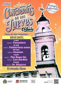 Nuevo cartel dellos Conciertos de los jueves