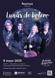 Cartel de Lunas de bolero