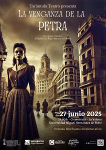 Cartel de La venganza de la Petra