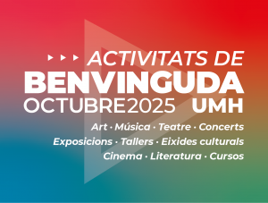 Bàner de les Activitats de Benvinguda UMH