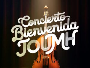 Banner del Concierto de Bienvenida de la JOUMH