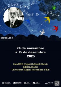 Cartell de l'exposició Constel·lació Llompart