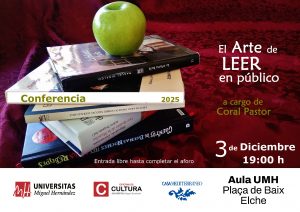 Cartel de El Arte de leer en público