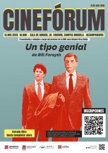 Cartel de Un tipo genial