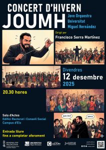 Cartell del Concert d'Hivern de la JOUMH