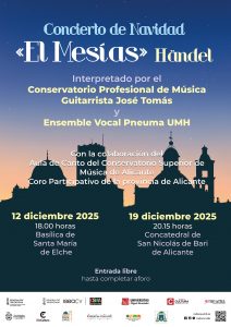 Cartel del Concierto de Navidad