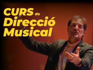 Bàner del Curs de direcció musical