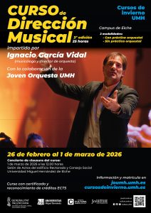 Cartel del Curso de dirección musical
