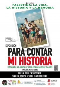 Cartel de la exposición Para contar mi historia