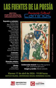 Cartel de Las fuentes de la poesía